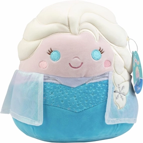 Squishmallow 10" Disney Frozen Elsa Plush - Officially Licensed Kellytoy - Cute and Soft Stuffed Animal Toy - Gift for Kids