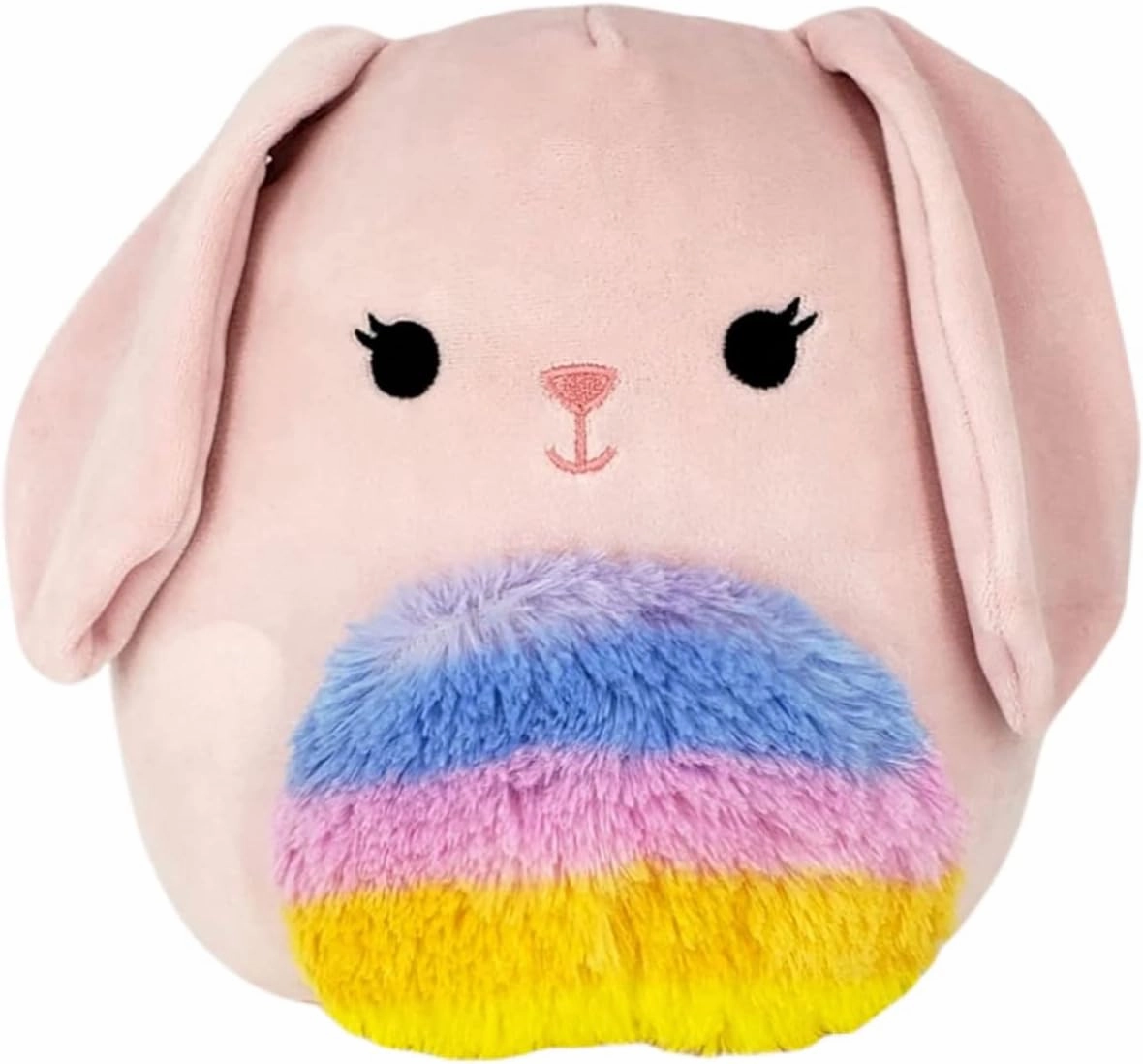 Squishmallow Official Kellytoy Plush Pets Squad Dogs Cats Bunnies Frogs Squishy Soft Plush Toy Animals (Bop The Bunny (Rainbow Belly), 12 Inch)