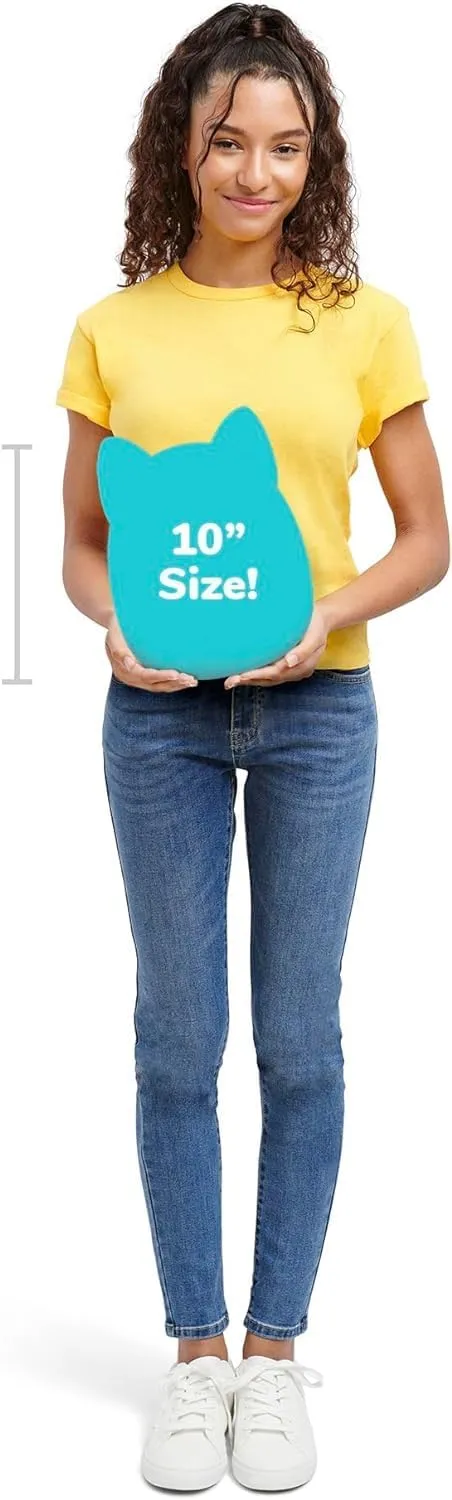 Squishmallows Original 10-Inch Eden The Purple Bigfoot - Official Jazwares Plush - Collectible Soft & Squishy Big Foot Stuffed Animal Toy - Add to Your Squad - Gift for Kids, Girls & Boys