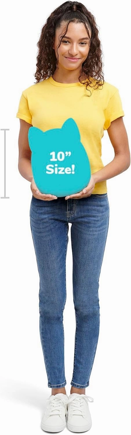 Squishmallows 10" Sassafras the St. Bernard Dog - Officially Licensed Kellytoy Plush - Collectible Soft & Squishy Puppy Stuffed Animal Toy - Add to Your Squad - Gift for Kids, Girls & Boys - 10 Inch