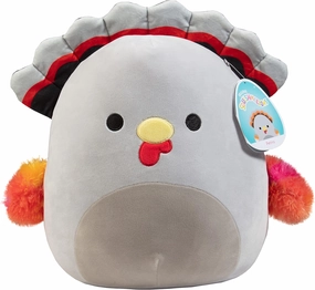 Squishmallows 12" Petina The Turkey - Thanksgiving Official Kellytoy - Cute and Soft Plush Stuffed Animal Toy - Great Gift for Kids