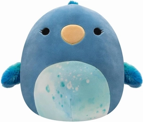 Squishmallows Official Kellytoy Plush 11" Squishmallow Plush | Zipp The Blue Parrot – Ultrasoft Stuffed Animal Toy Soft Squishy Plush Toy