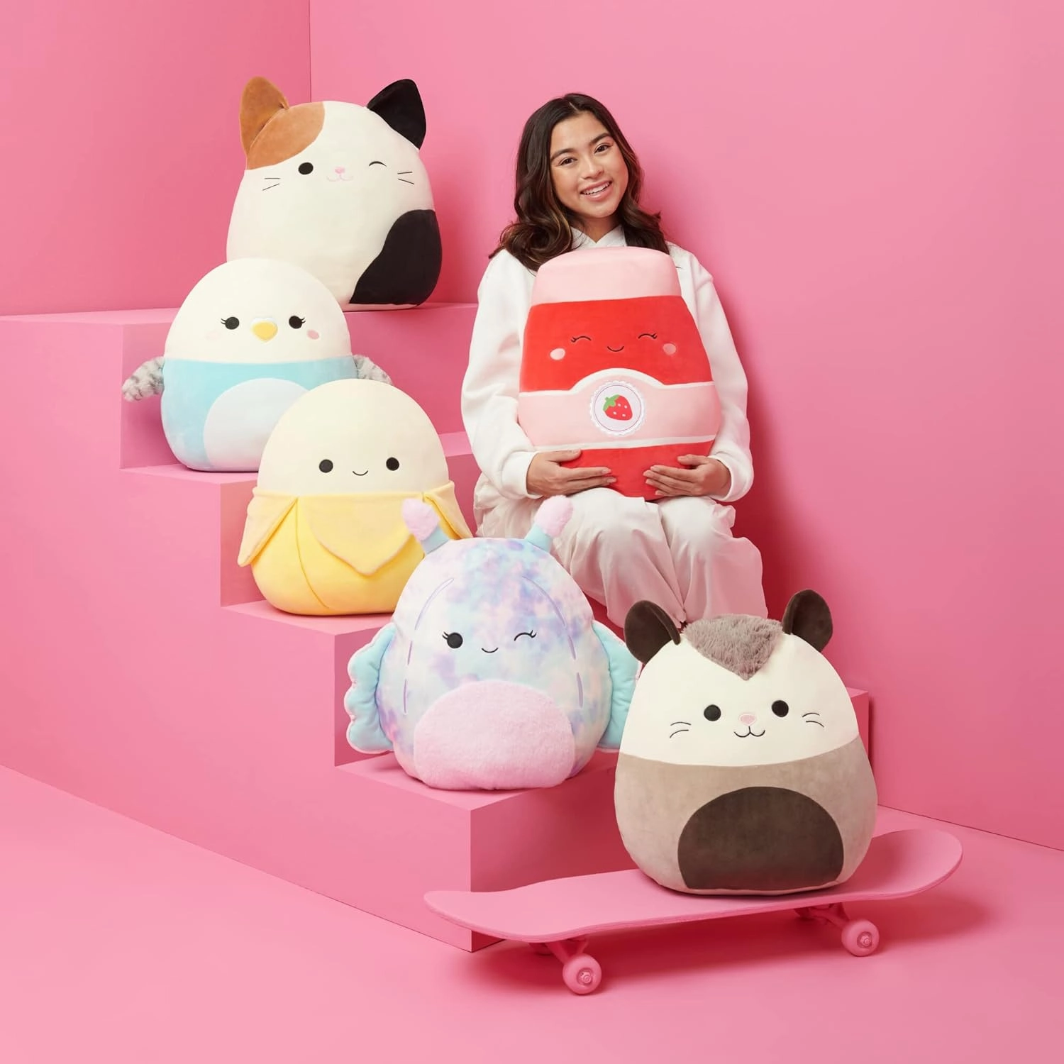 Squishmallows Original 12-Inch Reginald Corgi with Red Bandana - Medium-Sized Ultrasoft Official Jazwares Plush