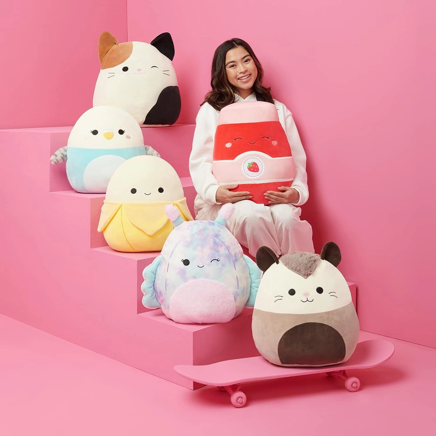 Squishmallows Original 14-Inch Fuecoco Pokémon Plush - Ultrasoft Official Jazwares Plush (Large)