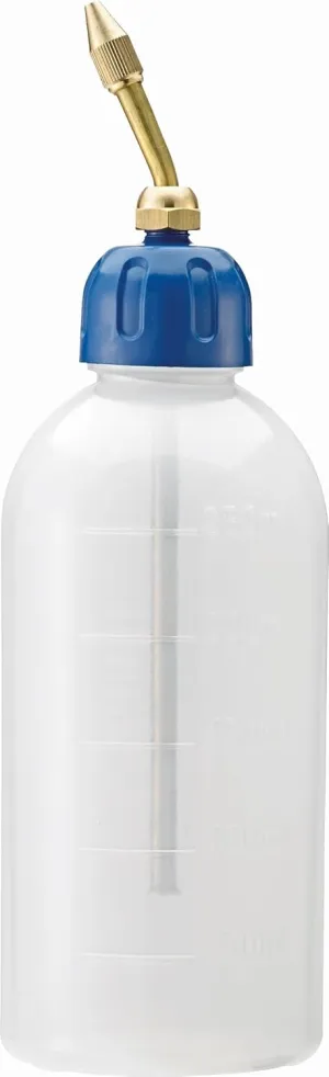 Stahlwille 77110002 Plastic Oil Can No. 12251, Plastic Container with Flexible Spout, 250ml Capacity Oil Dispenser, Weighs 60g, Made in Germany, Pack of 5