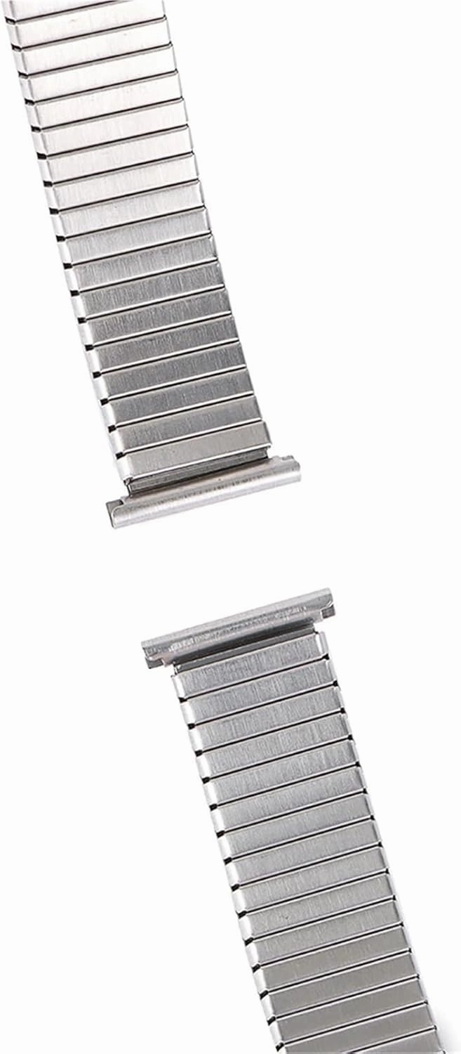 Stainless Steel Elastic Wristband Metal Band Spring Telescopic 18mm 20mm Suitable for Men Women Watch Accessories Compatible Smart Watches