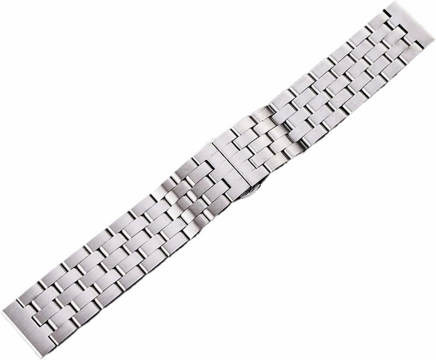 Stainless Steel Metal Watch Band Replacement Wristband for Men Women