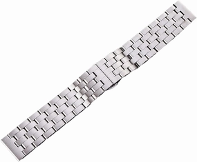 Stainless Steel Metal Watch Band Replacement Wristband for Men Women