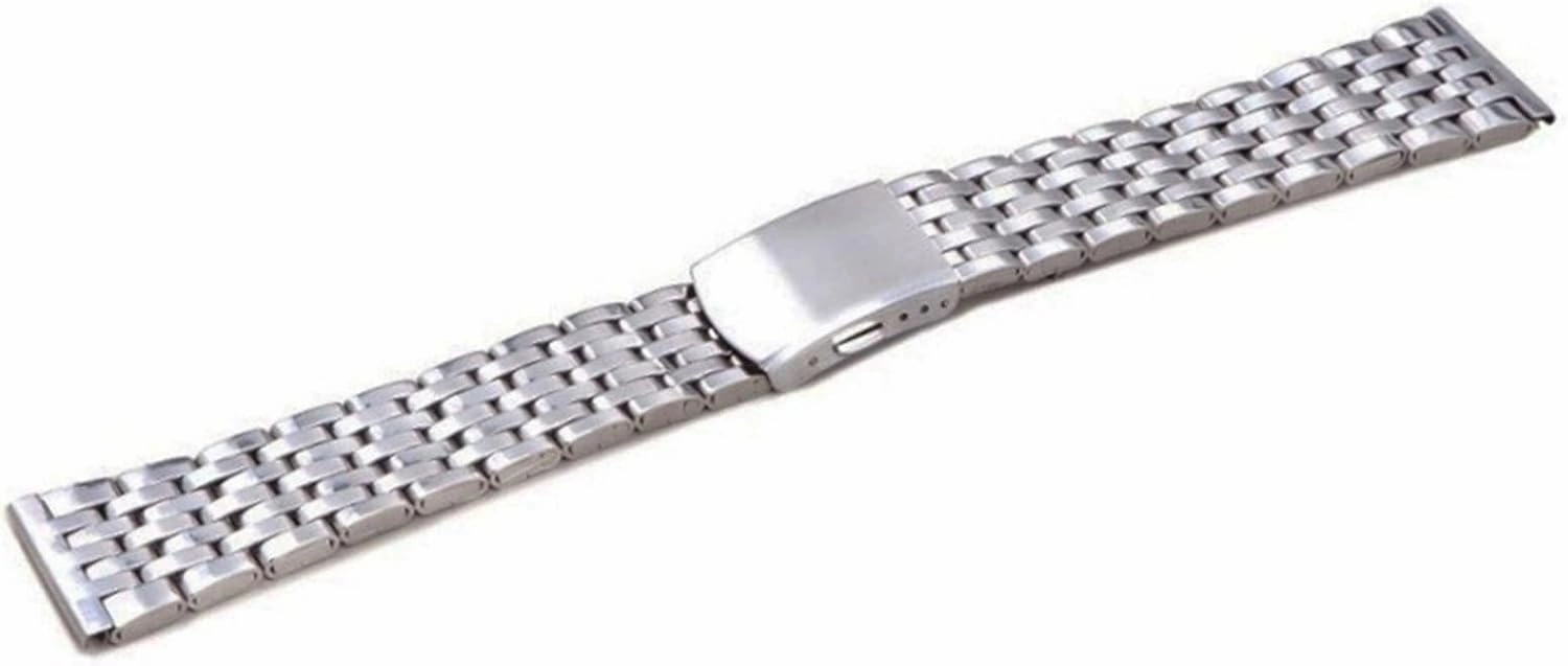 Stainless Steel Metal Watch Band Unisex Replacement Wristband