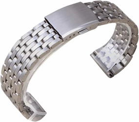 Stainless Steel Metal Watch Band Unisex Replacement Wristband