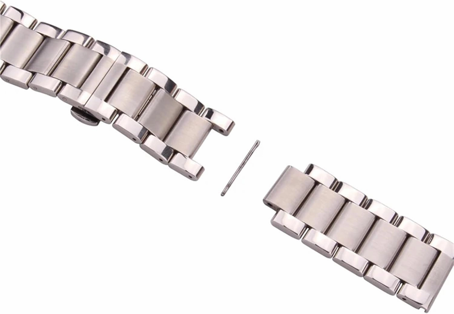 Stainless Steel Strap Metal Replacement Watchbands 18 20 21 22 23 24mm Universal Quick Change Bracelet