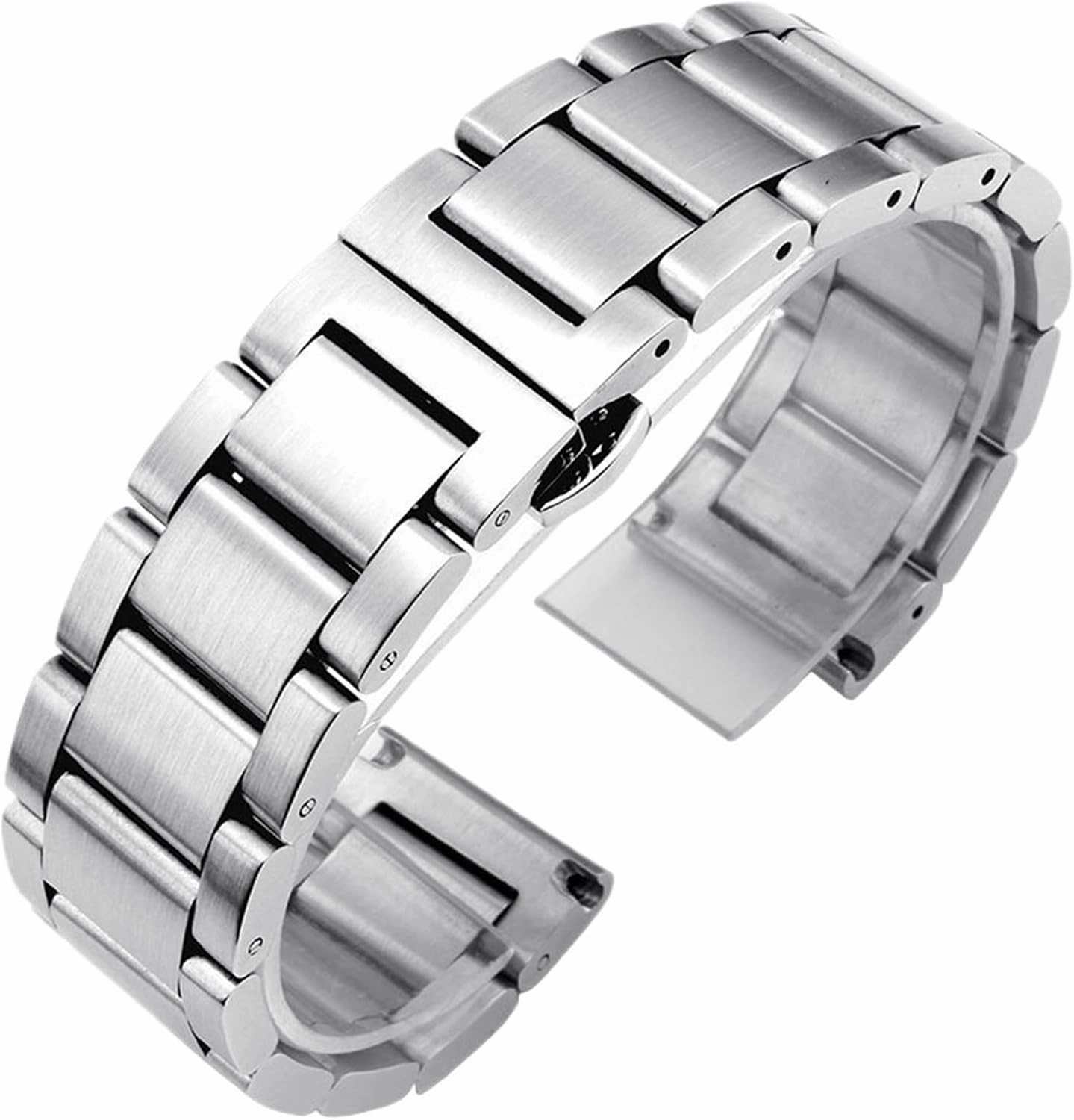 Stainless Steel Strap Replacement Watchbands Quick Release Watchband 18mm 20mm 22mm Women Men Universal