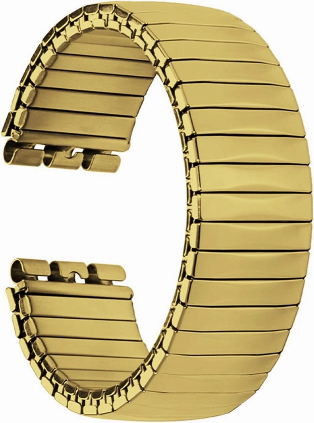 Stainless Steel Stretch Band 17mm 20mm Metal Expansion Stretch Stretch Extension Bracelet Polished Matte Universal Wristband