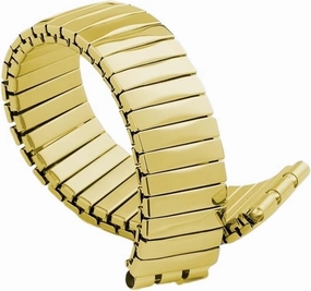 Stainless Steel Stretch Band 17mm 20mm Metal Expansion Stretch Stretch Extension Bracelet Polished Matte Universal Wristband