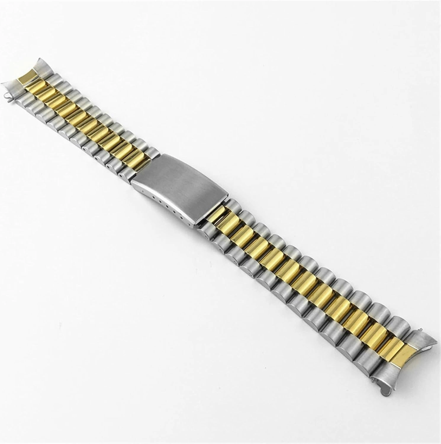 Stainless Steel Watch Band 18mm 20mm 22mm Metal Replacement Link Nan'hin Bracelet Suitable for Smart Watch Quartz Watch