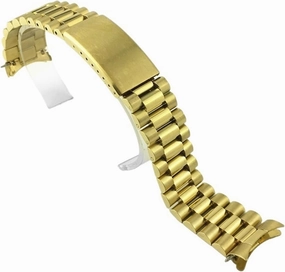Stainless Steel Watch Band 18mm 20mm 22mm Metal Replacement Link Nan'hin Bracelet Suitable for Smart Watch Quartz Watch