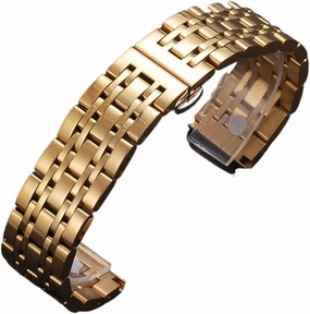 Stainless Steel Watch Strap 12mm 14mm 16mm 18mm 20mm 22mm 24mm Universal Wristband Suitable for Smart Watch Quartz Watch