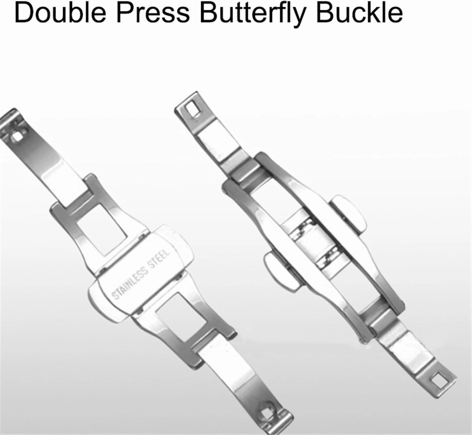 Stainless Steel Watch Strap 18mm 19mm 20mm 21mm 22mm Quick Release Replacement Watchbands Universal Watchband