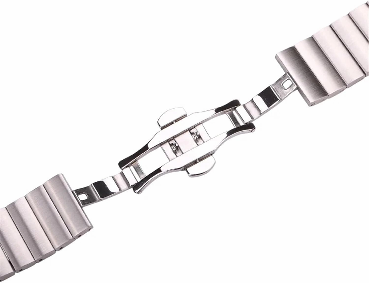 Stainless Steel Watchbands Bracelet 16mm 18mm 20mm 22mm Men Woman Universal Metal Watch Band Strap