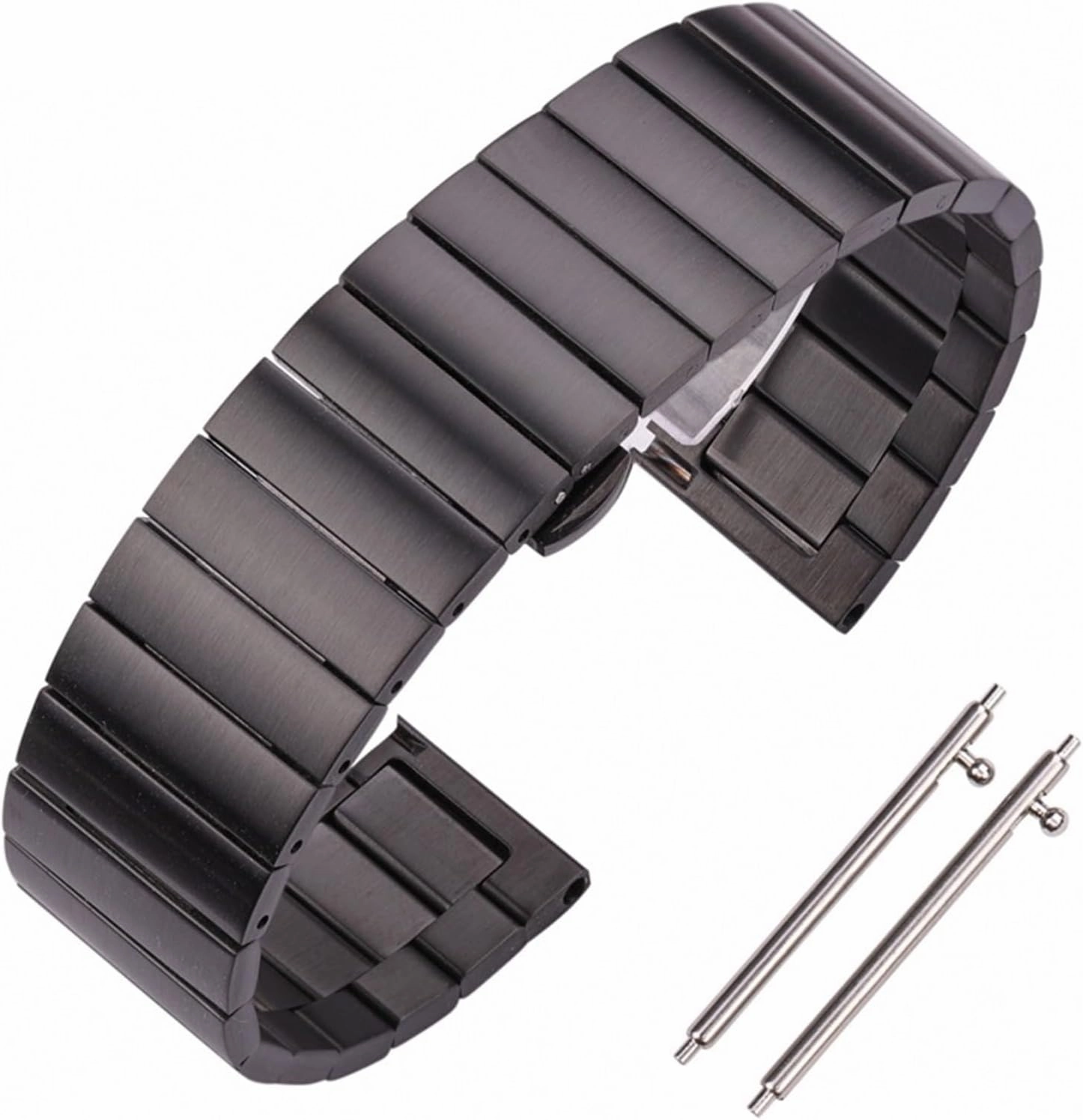 Stainless Steel Watchbands Bracelet 16mm 18mm 20mm 22mm Men Woman Universal Metal Watch Band Strap