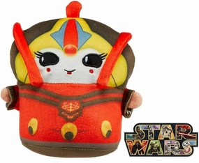 STAR WARS Cuutopia Plush 5-inch Toy, Rounded Soft Pillow Doll Inspired with Bonus Sticker (Queen Amidala)