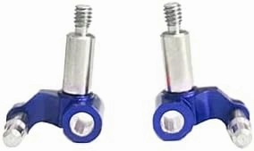 Steering Knuckle Set for MR04-EVO2 - Remote Control Car, RC Cars 1/28 Scale Kyosho MR-04 EVO2 Chassis Set Upgrade Parts (HELIDIRECT) (Blue)