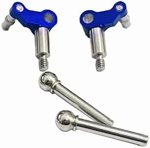 Steering Knuckle Set for MR04-EVO2 - Remote Control Car, RC Cars 1/28 Scale Kyosho MR-04 EVO2 Chassis Set Upgrade Parts (HELIDIRECT) (Blue)