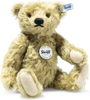 Steiff Classic 1920 Teddy Bear, 10" - Made of the Finest Mohair, For Adult Collectors