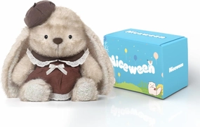 Stuffed Animals Bunny Plush Toys 11.8 inches Soft and Comfort Rabbit Plush Toy Gift for Kids, Grayish Brown
