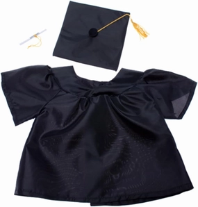 Stuffed Animals Graduation Gown & Cap Outfit for Your Teddy Friend Fits Most 14"-18" Stuffed Soft Toys!