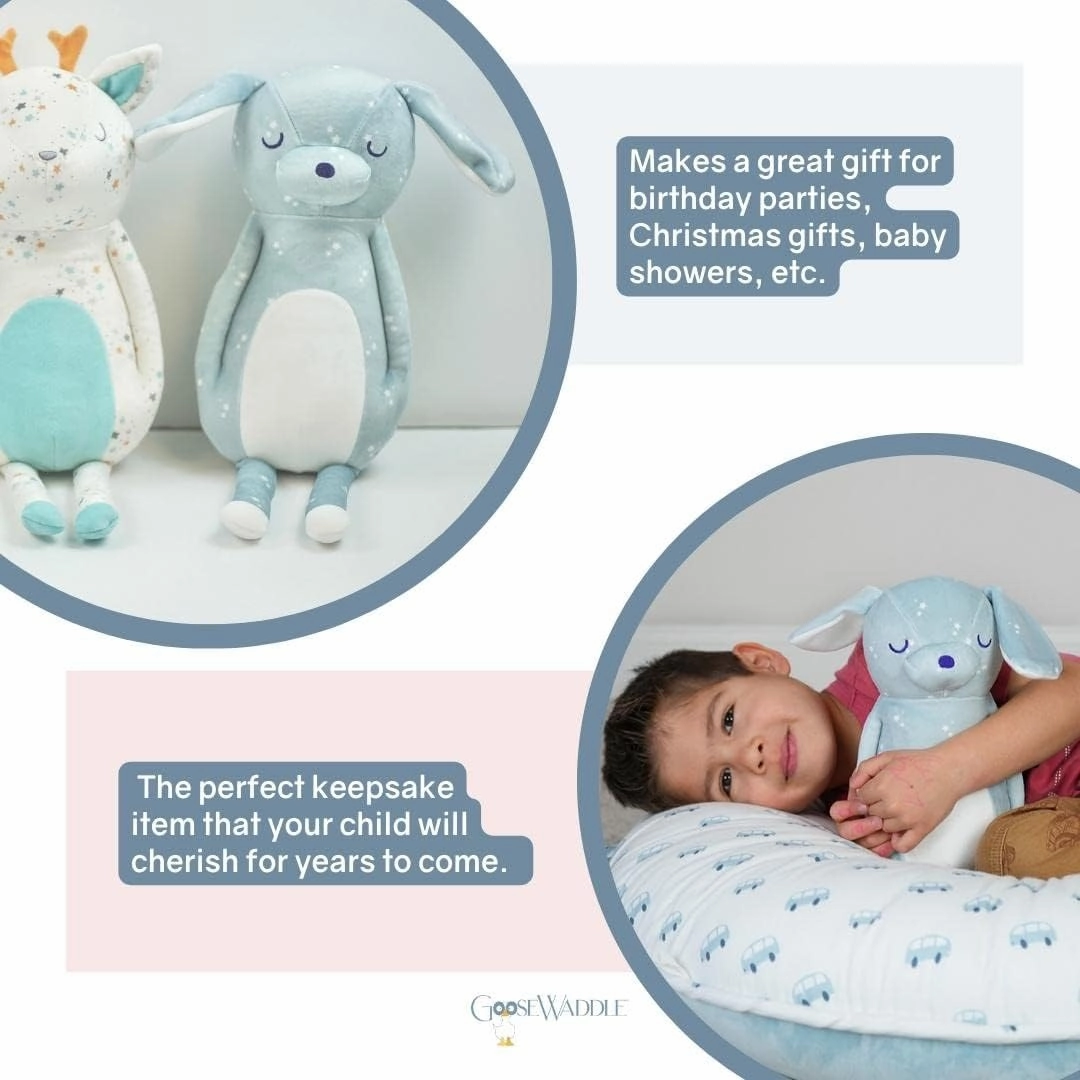 Super Soft Printed Plush Adorable Stuffed Animal for Kids, Baby Dolls, and Puppy Lovers for Playtime and Cuddles