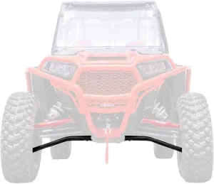 SuperATV (2) Lower High Clearance A Arms for 2016-2021 Polaris RZR XP Turbo/XP 4 Turbo | Non-Adjustable | Black | Standard Duty Ball Joints | 1.25” Tubing 25% larger Than Stock!