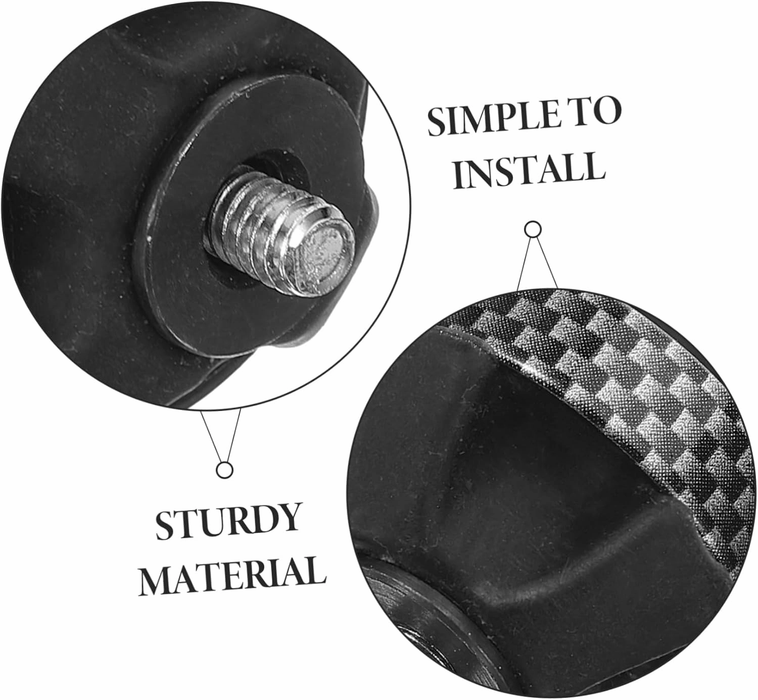 SUPVOX 2pcs Shock Absorbing Ball Archery Equipment Shock Absorber Rod Stabilizer Screw Archery Accessories Bow