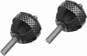 SUPVOX 2pcs Shock Absorbing Ball Archery Equipment Shock Absorber Rod Stabilizer Screw Archery Accessories Bow