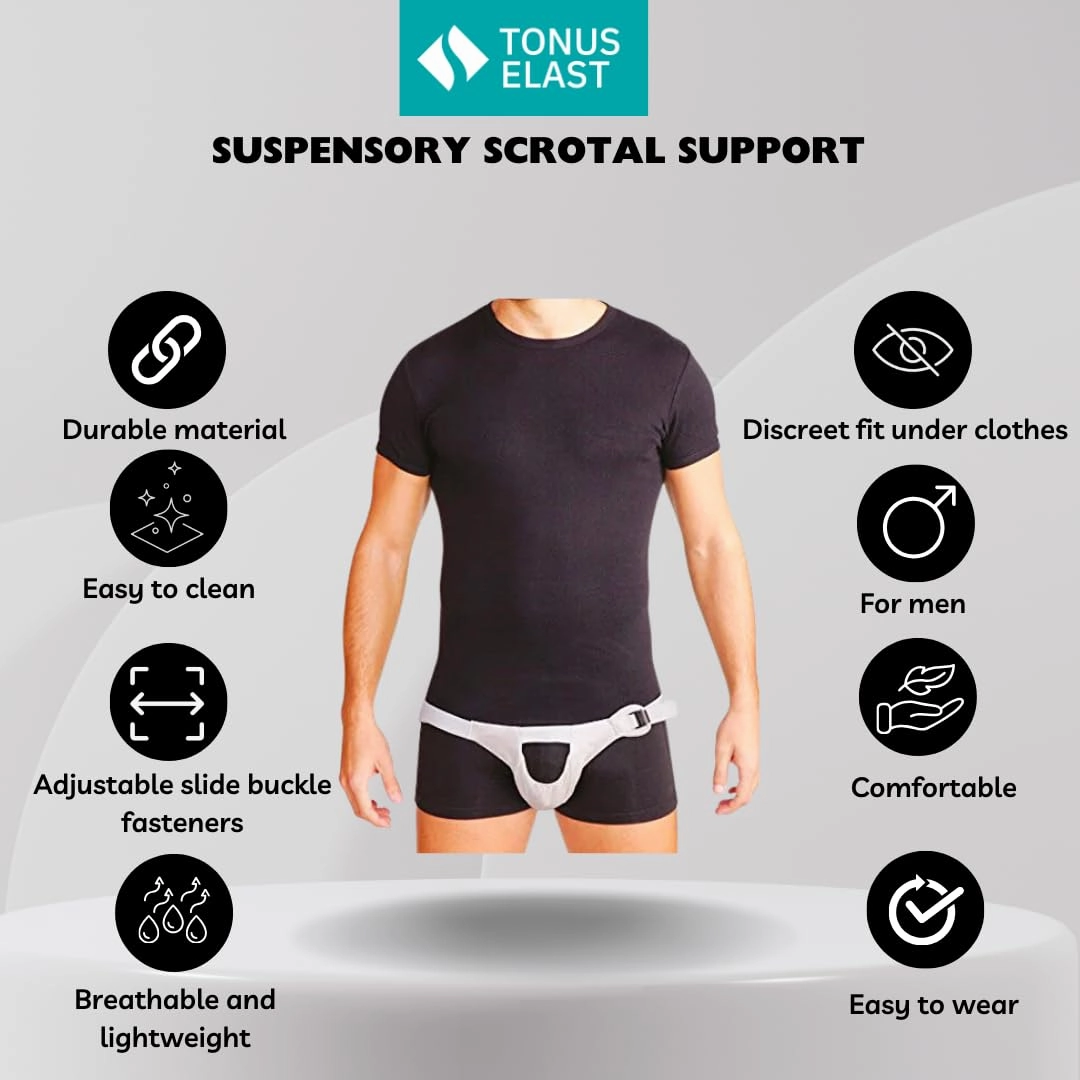 Suspensory Scrotal Support (XX-Large)