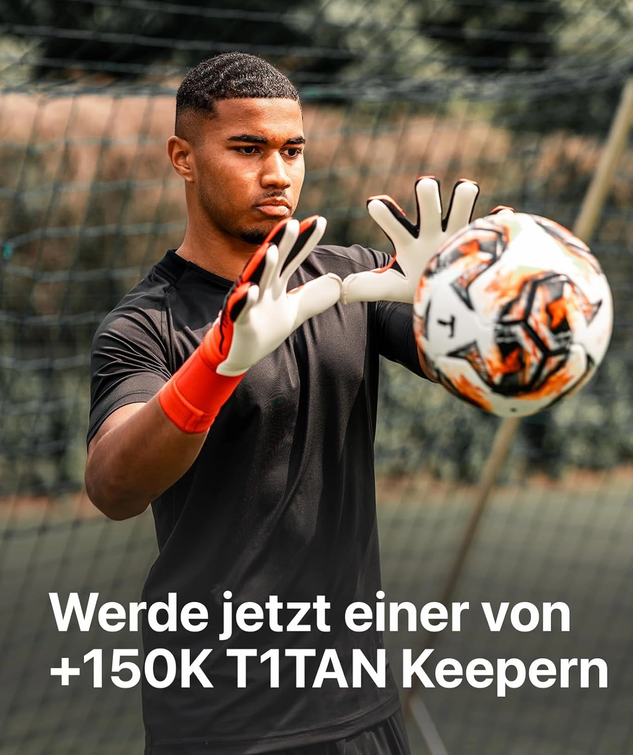T1TAN Beast Goalkeeper Gloves - with Finger Protection - Soccer Goalie Gloves Adult - Professional Goal Keeper Gloves for Youth, Men & Women - Size 6-11