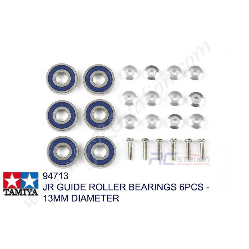 Tamiya #94713 - 13mm Guide Ball Bearings *6 [94713]
