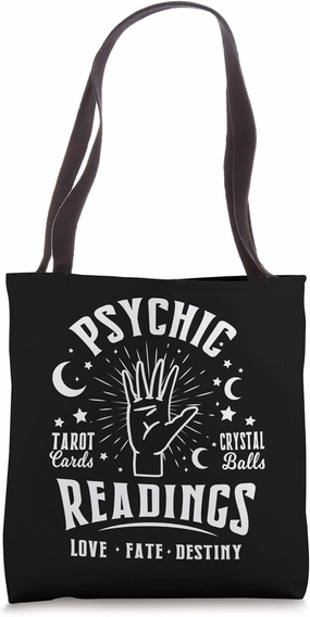 Tarot Card Gypsy Fortune Teller Psychic Crystal Ball Gift Tote Bag