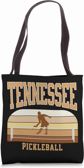 Tennessee ichigan Pickleball Tournament Pickle Ball Player Tote Bag