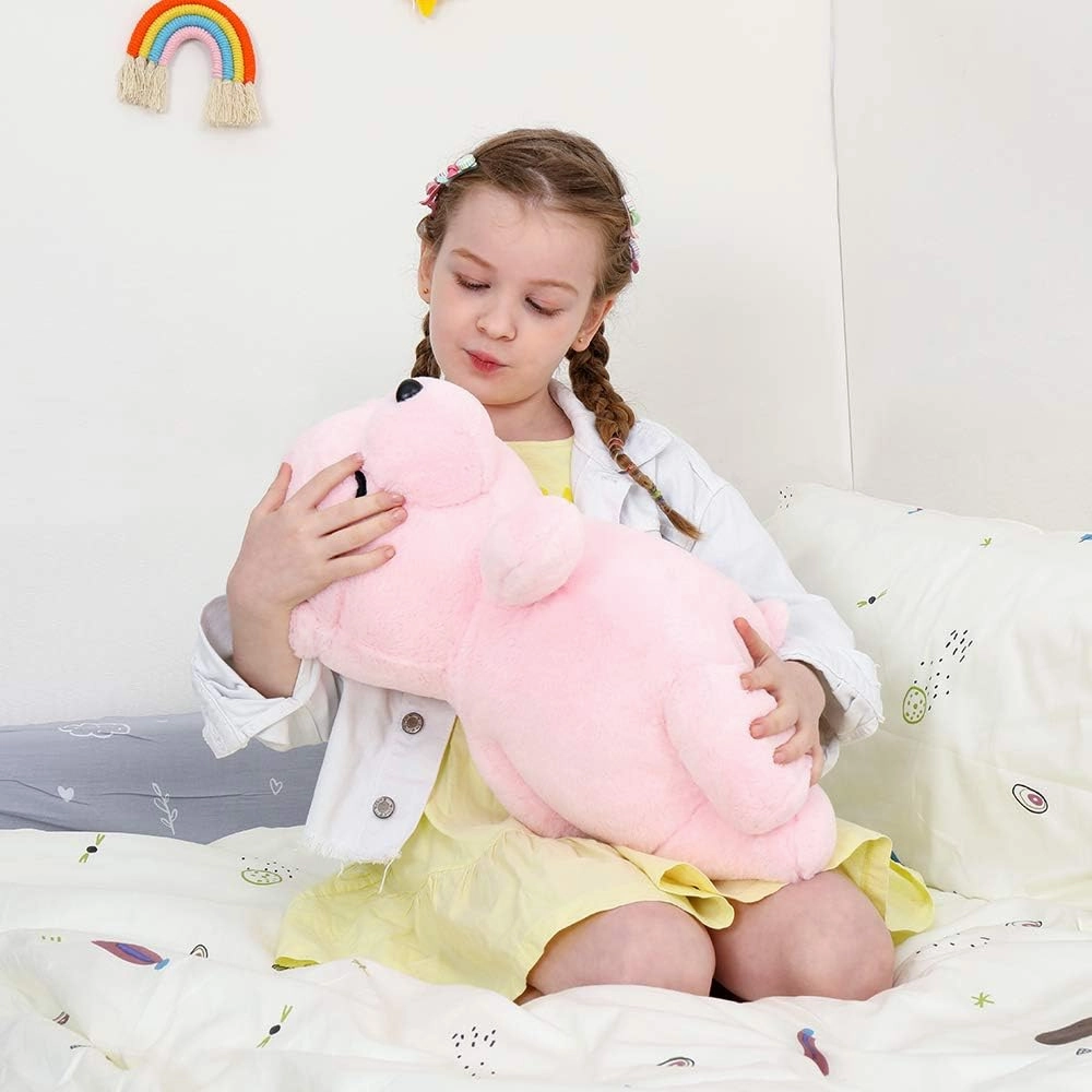 Tezituor Koala Bear Stuffed Animal,20 Inch Pink Koala Plush Toy Hugging Pillow Stuffed Bear Plushies Birthday Gifts for Girls Boys