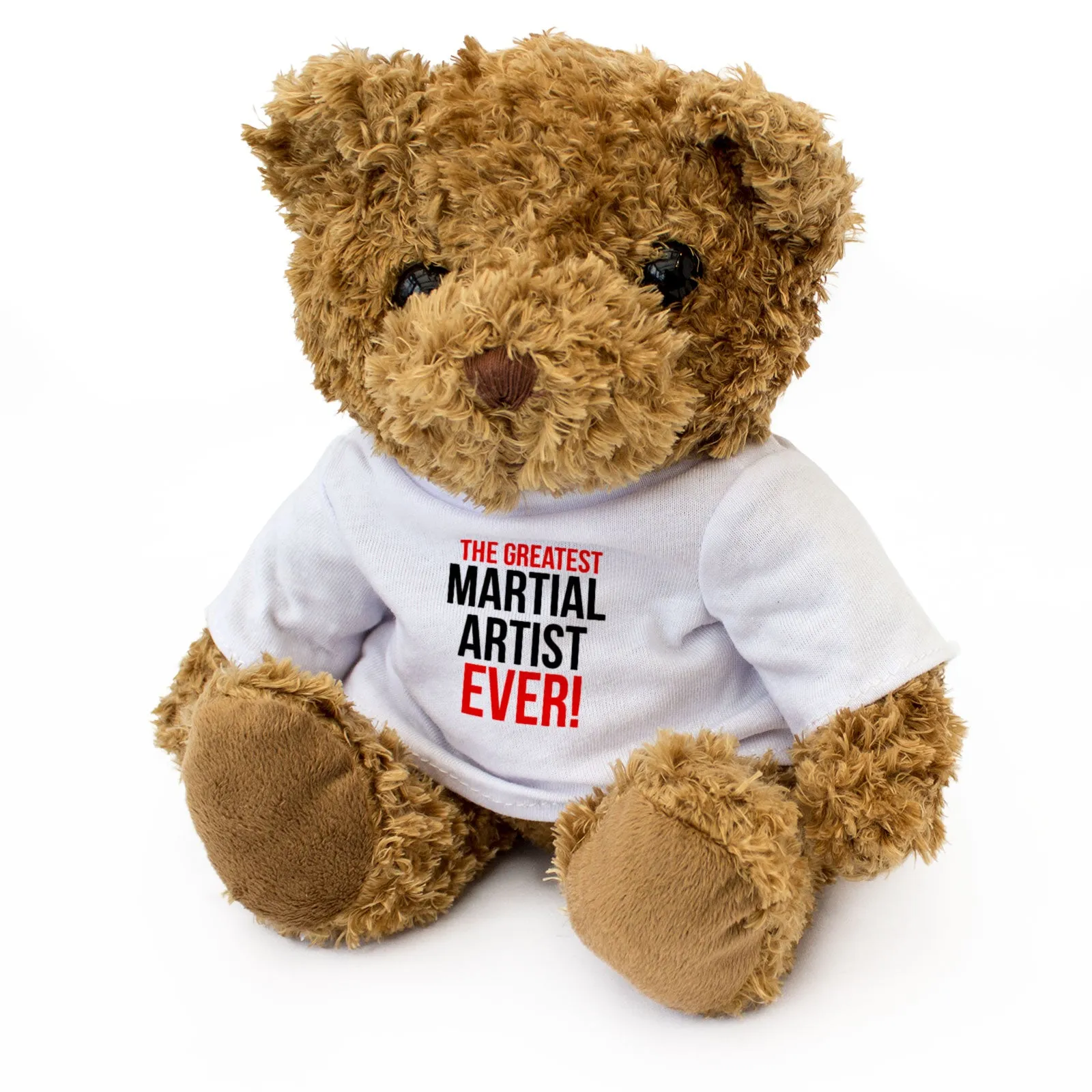 THE GREATEST MARTIAL ARTIST EVER - Teddy Bear - Cute Cuddly - Gift Present