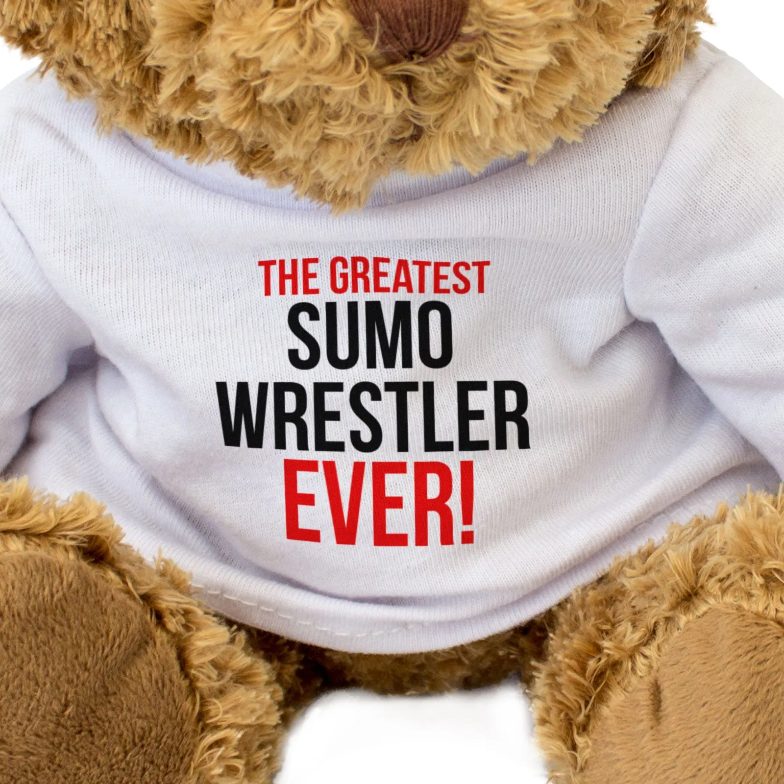 THE GREATEST SUMO WRESTLER EVER - Teddy Bear - Cute Cuddly - Gift Present
