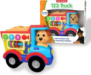 The Learning Journey Early Learning Vehicles - 123 Truck - Sing-Along Electronic STEM Educational Toddler Toy That Teaches 123 - Toys & Gifts for Boys & Girls Ages 18  Months
