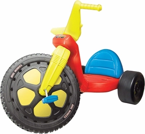 The Original Big Wheel,Blue-Yellow-Red, Giant 16' Wheel Ride On Tricycle,3 Position Seat - Trike, Kid Powered Pedal Bike,50th Year, Sit Down Riding Around Outdoor Toy, Ages 3-8 (19053)