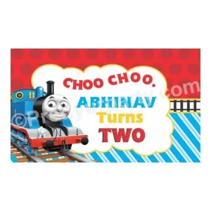 Thomas the Train Theme Backdrop
