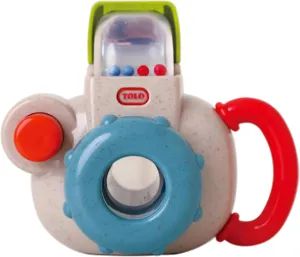 Tolo Baby Camera | Interactive Toy for Babies 12  Months | Flash Pop & Rattling Sound, Clickable Lens, Viewfinder with Teddy | Develops Hand-Eye Coordination, Dexterity & Sound Recognition
