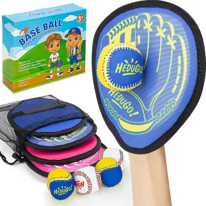 Toss and Catch Game Set Classical Outdoor Toys for Kids at The Beach, Yard, or Park Outside Games 4 Paddles 4 Balls Family Games for Kids and Adults Easter Toys Gifts