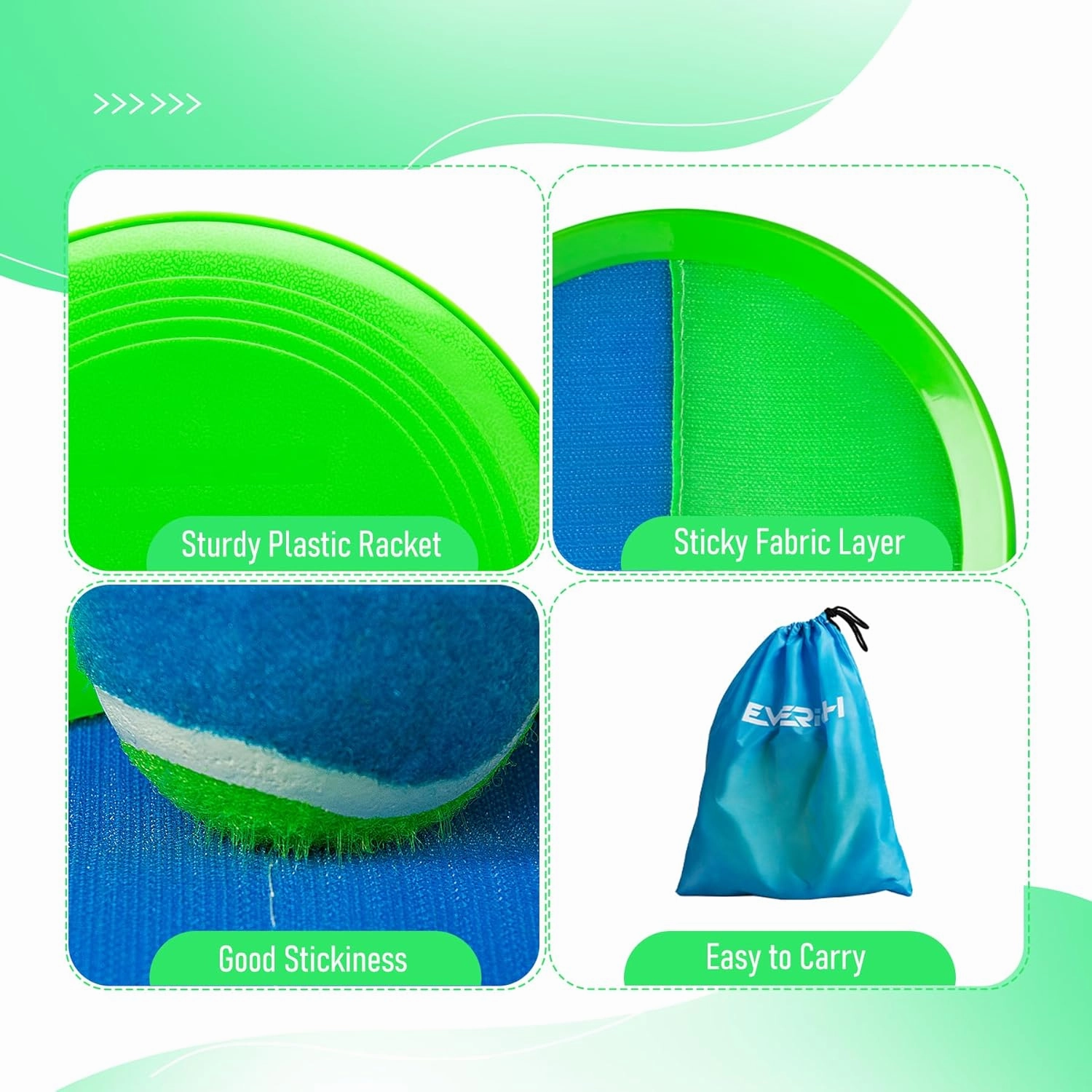Toss and Catch Ball Game - Ideal Outdoor Beach, Pool & Yard Toy for Toddlers and Kids Ages 4, 5, 6, 7, 8 , Perfect for Boys Girls - Great Birthday Gift & Easter Basket Stuffer