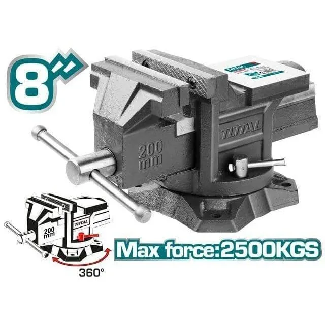 Total Bench Vice 8" 200mm - THT6186