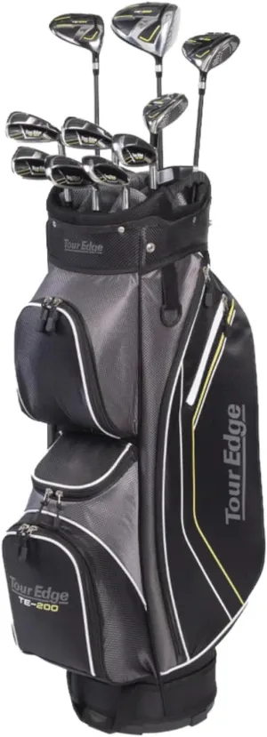 Tour Edge Golf LH TE-200 Complete Set with Bag (Left Handed)